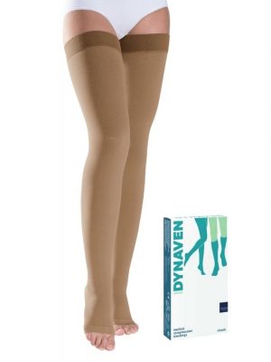 Medtex Class-2 Cotton compression stockings for Varicose Veins - Knee/Thigh  Length